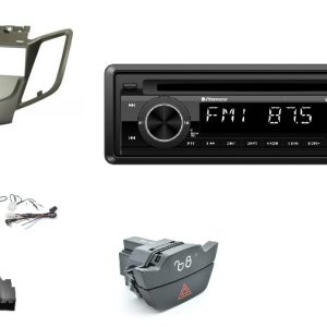 Autoradio con CD e comandi al volante per Ford Fiesta 2010-2018 DAB+ , USB e SD Card e Bluetooth Phonocar