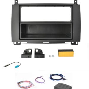 Autoradio con CD e comandi al volante per Mercedes classe B W245 DAB+ , USB e SD Card, frontalino estraibile e Bluetooth Phonocar