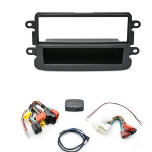 Autoradio con CD e comandi al volante per Dacia Duster DAB+ , USB e SD Card, frontalino estraibile e Bluetooth Phonocar