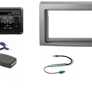Autoradio con CD per Peugeot 407 DAB+ comandi al volante , USB e SD Card, frontalino estraibile e Bluetooth