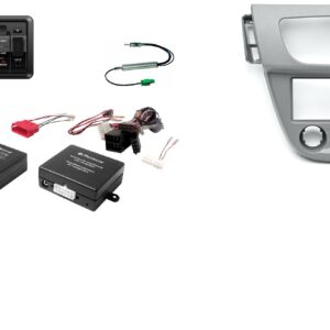 Autoradio con CD per Renault Megane III Recupero TOM TOM e comandi al volante , DAB+ USB e SD Card, frontalino estraibile e Bluetooth