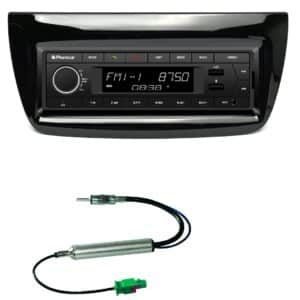 Autoradio Phonocar per Fiat Doblo' comandi al volante Vivavoce Bluetooth SD USB USB ricarica cellulare