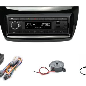 Autoradio Phonocar per Fiat Doblo' comandi Volante Vivavoce Bluetooth SD USB USB ricarica cellulare