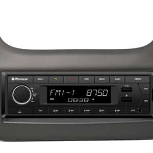 Autoradio Phonocar per Peugeot Bipper con Vivavoce Bluetooth SD USB USB ricarica cellulare comandi al volante