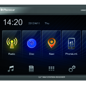 Autoradio 2 Din Phonocar VM069 Mediastation DAB