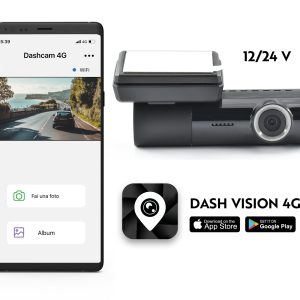 Phonocar VM441 Dash Cam 4G/WI-FI/GPS con APP - Italiano + Sim card inclusa