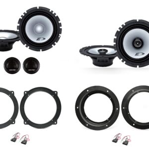 Kit 6 altoparlanti Alpine per Volkswagen Golf 6 Cabriolet