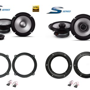 Kit 6 altoparlanti Alpine S2 per Volkswagen Golf 6 Cabriolet