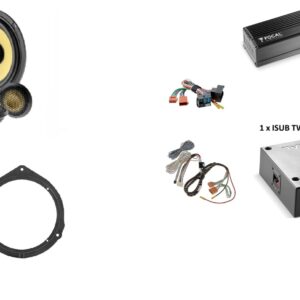 Kit sound upgrade Focal K2 + Subwoofer per Mercedes CLK W209 serie 2002 – 2010