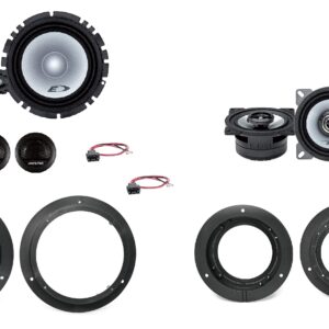 Kit 6 altoparlanti Alpine + cavi per Mercedes Classe A (W169)