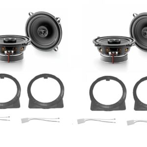 Kit altoparlanti FOCAL per Honda Jazz GD1 serie dal 2001 al 2008 Anteriori e Posteriori
