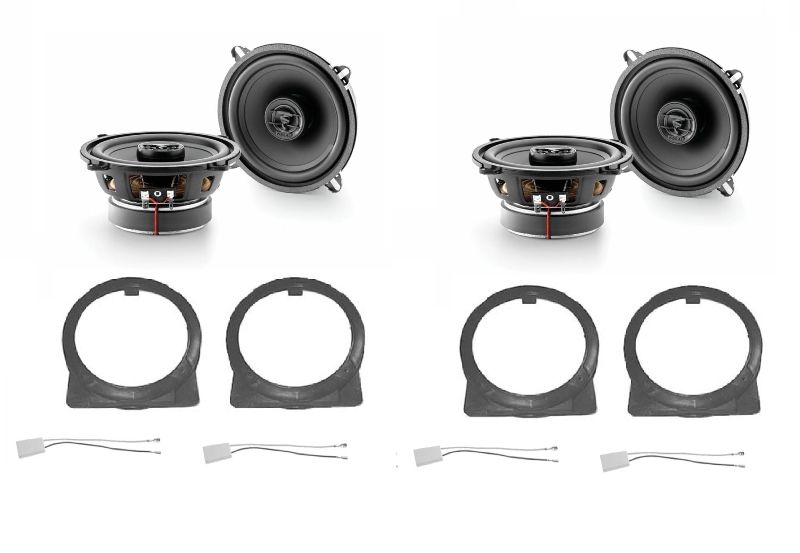 Kit altoparlanti FOCAL per Honda Jazz GD1 serie dal 2001 al 2008 Anteriori e Posteriori