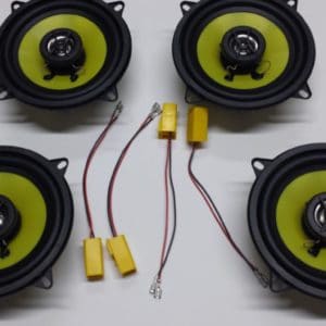 Kit altoparlanti + cavi per Peugeot 106 Anteriori e Posteriori dal 1991