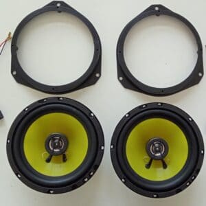 Kit altoparlanti - casse per Peugeot Boxer serie dal 2006 con supporti e cavi collegamento