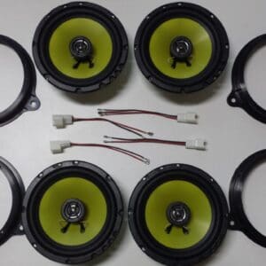 Kit 4 Altoparlanti casse anteriori e posteriori per Dacia Sandero dal 2016 al 2021