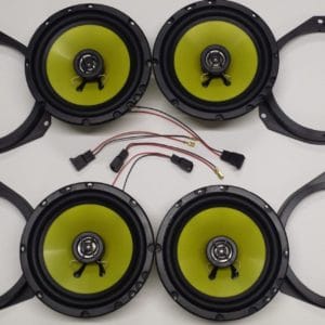 Kit altoparlanti casse + cavi per Alfa Romeo Mito Anteriori e Posteriori