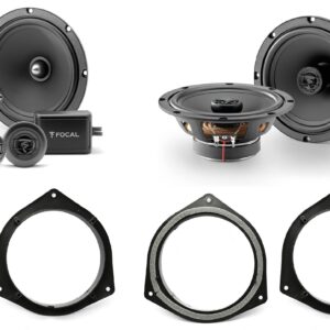 Kit 6 altoparlanti Focal per Hyundai I10 serie dal 2014 al 2021 Anteriori e Posteriori