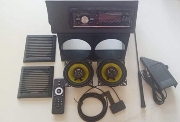 Autoradio per Fiat PANDA vecchio modello con Vivavoce Bluetooth SD USB USB ricarica cellulare