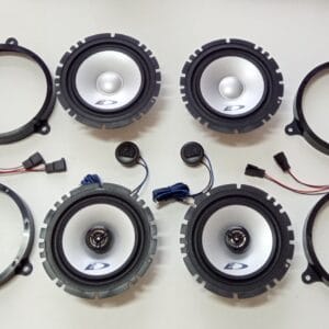 Kit altoparlanti Alpine per Toyota Avensis con adattatori e supporti