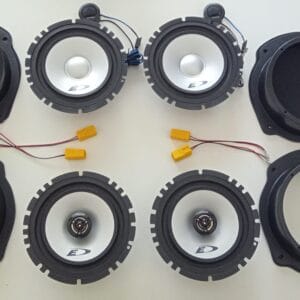 Kit altoparlanti Alpine per Lancia Delta 5 porte Anteriori e Posteriori