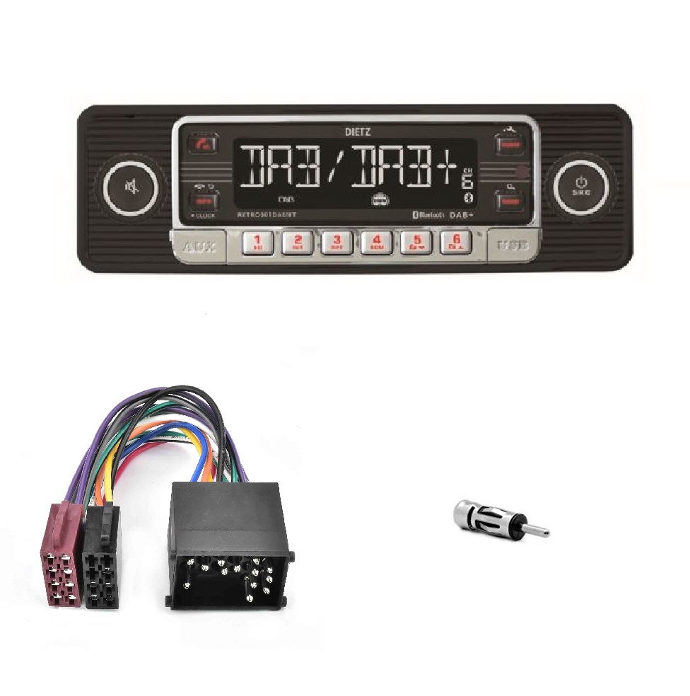 Autoradio DAB retro' per BMW E36