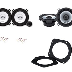 Kit 6 altoparlanti Alpine per BMW e36 Cabrio serie 1990-1999