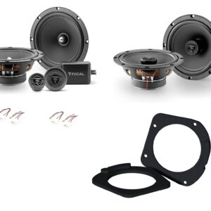 Kit 6 altoparlanti FOCAL per BMW serie 3 e36 Cabrio Anteriori e Posteriori