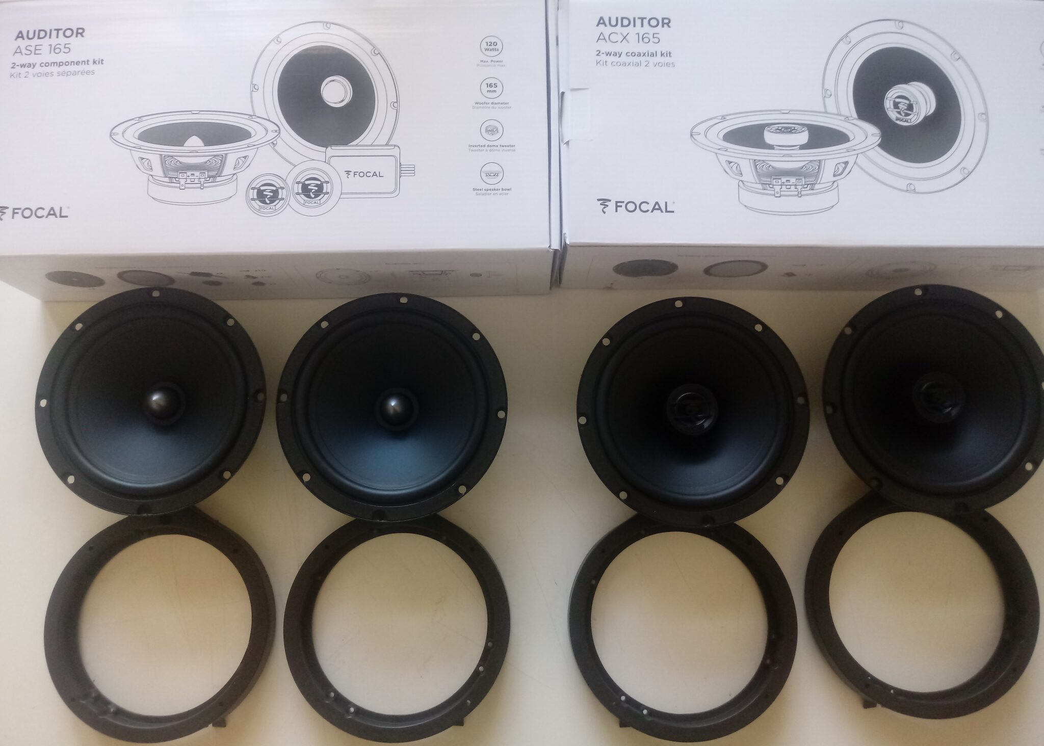 Kit 6 altoparlanti Focal per Honda HR-V II serie 13>21 Anteriori e Posteriori
