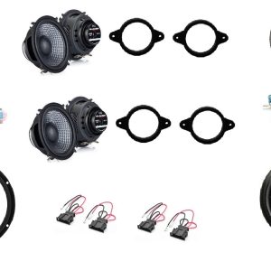 Kit 3 vie Gladen per Audi A4 B8 impianto B&O serie dal 2007 al 2015