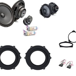 Kit 6 altoparlanti Gladen per Porsche Carrera 991 Bose sound