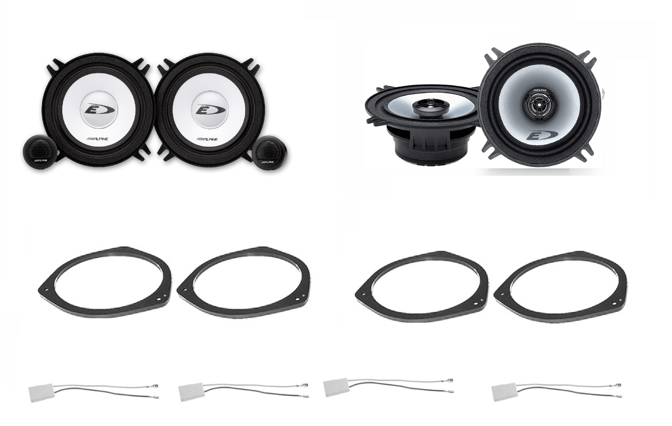 Kit 6 altoparlanti Alpine per Honda Accord CG8 1999