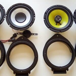 Kit 6 altoparlanti per Chevrolet Camaro Anteriori e Posteriori