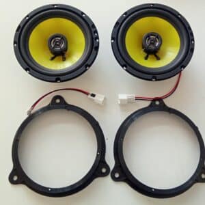 Kit altoparlanti casse 120 Watt con adattatori DACIA SANDERO