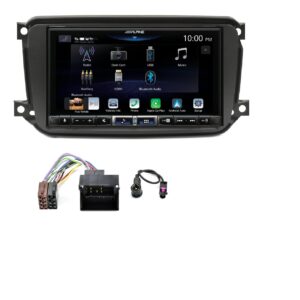 Kit multimediale Alpine ILX705D per SMART FORTWO Cabrio (A451) serie dal 2010 al 2014 Apple Car Play