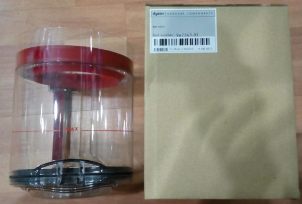 Contenitore recipiente aspirapolvere originale Dyson CY23 BIG BALL UP TOP