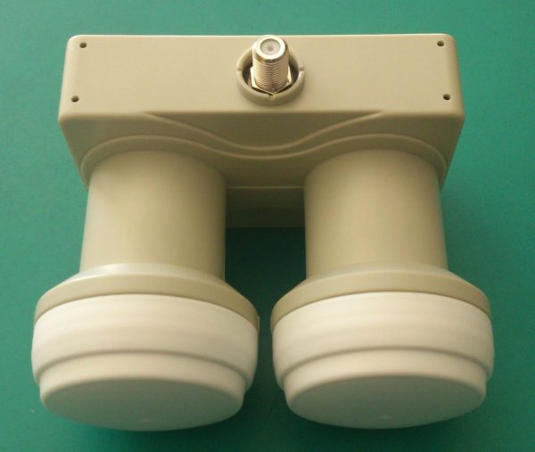 LNB MONOBLOCCO DUAL FEED 1 uscita + DISEqC STARK S T21