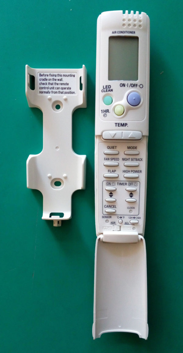 Telecomando originale climatizzatore Sanyo SAP-KR127EHEAX - immagine 3