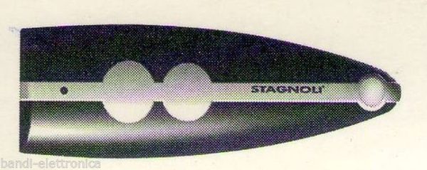 RADIOCOMANDO STAGNOLI VENUS AV 221 ROLLING CODE 433 MHZ 2 TASTI