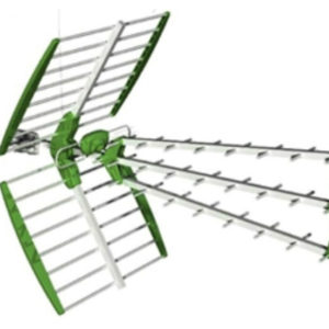 SWING 45 LTE Antenna tripla UHF per canali dal 21 al 69, guadagno 17 dB dtt HD