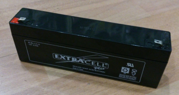 BATTERIA AL PIOMBO  RICARICABILE SIGILLATA 12 VOLT 2,3 Ah EXTRACELL