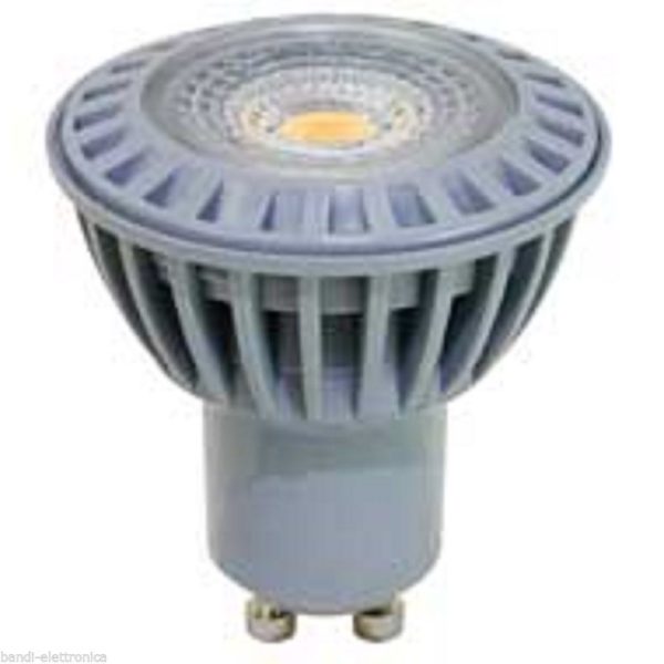 LAMPADA LED DICROICA DIMMERABILE GU10, 5W, EPISTAR LED COB 120°, 3000K