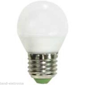 LAMPADA LED MINISFERA 45GF, E27, 5W, LED Lumenmax, 360°, 3000K, 220Vac, LM400, R