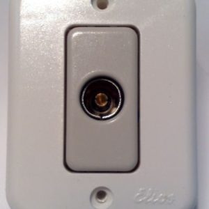 PRESA TV 9,5 mm DA PARETE / ESTERNO MARCA ELIOS