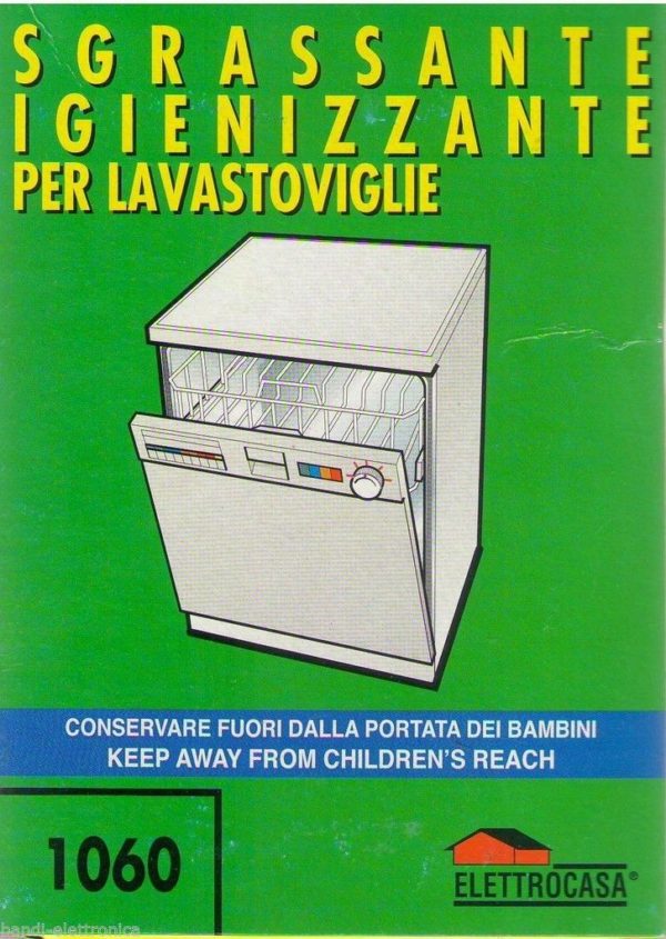 SGRASSANTE - IGIENIZZANTE PER LAVASTOVIGLIE