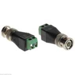 SPINA BNC CON SERRACAVO A VITE (ZINC)   - PREZZO PER PEZZO SINGOLO-