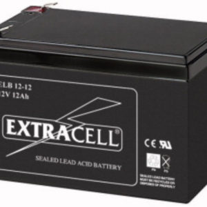 BATTERIA RICARICABILE AL PIOMBO SIGILLATA 12 VOLT 12 Ah MARCA EXTRACELL
