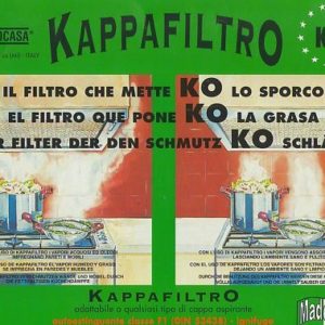 CONFEZIONE FILTRO PER CAPPA ASPIRANTE UNIVERSALE  KA1