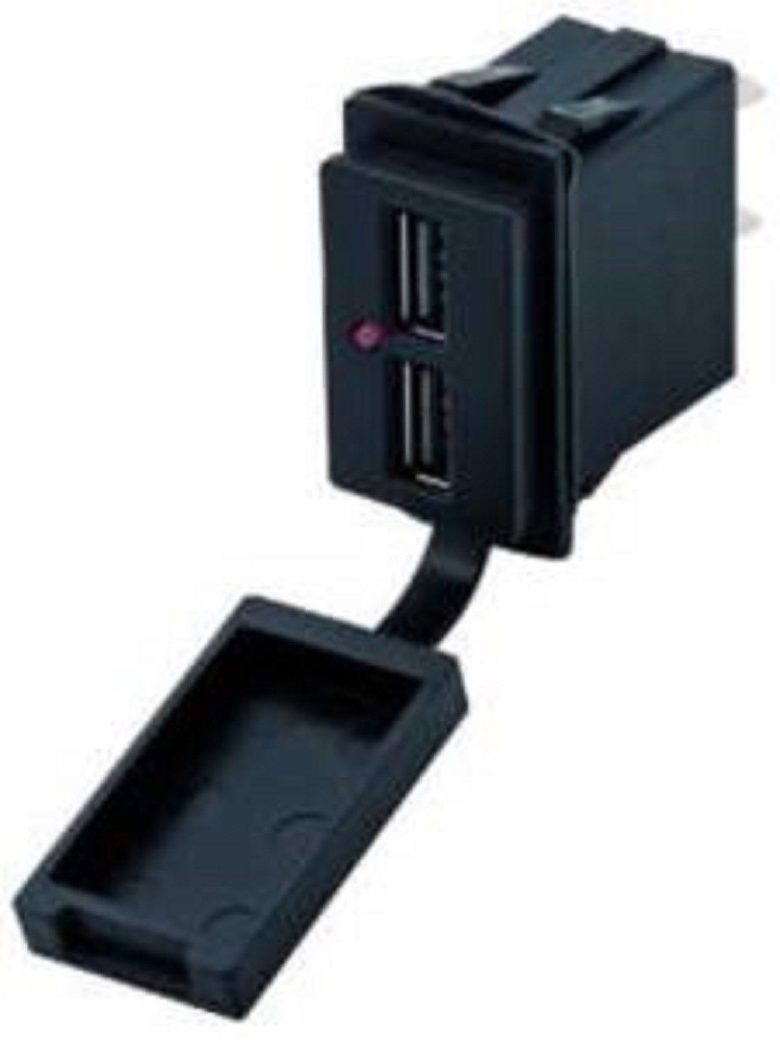 DOPPIA PRESA USB PANNELLO 5V 4,2A per i mezzi dotati di