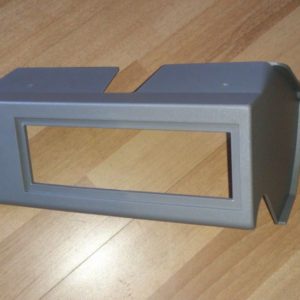 MASCHERINA ADATTATORE AUTORADIO PANDA VECCHIO MODELLO COLORE GRIGIO