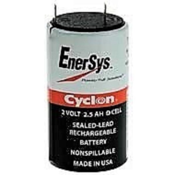 BATTERIA CYCLON 2 VOLT 2.5 AH ENERSYS RICARICABILE
